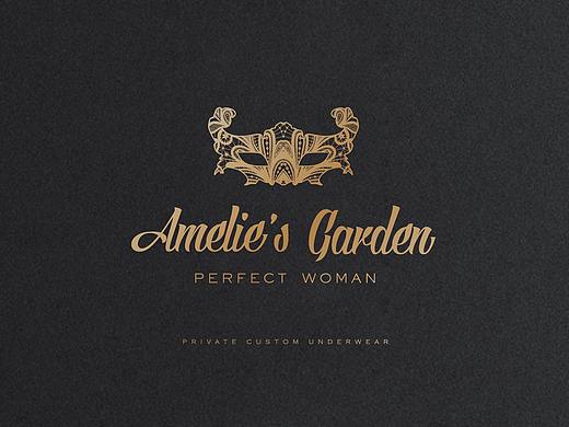 「Amelie's Garden」内衣品牌LOGO方案（个人主页-ZMjc3NDU1MDA=） - 品牌 - 站酷设计师Circlepad原创素材 - 站酷ZCOOL