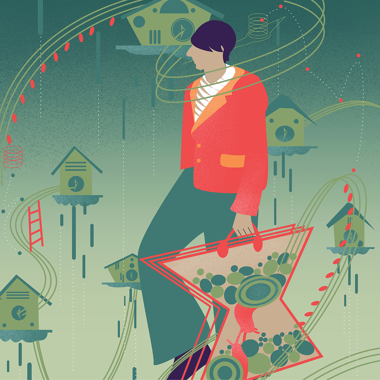 TIME 闪念（图ZMjY2MzQ3NjAw） - 创作习作 - 站酷设计师三水Cici原创素材 - 站酷ZCOOL