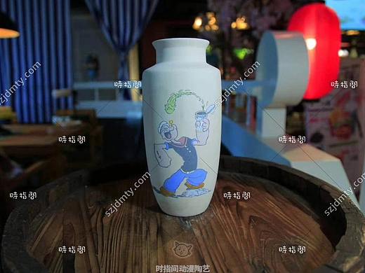 陶艺店时指间拉胚展示