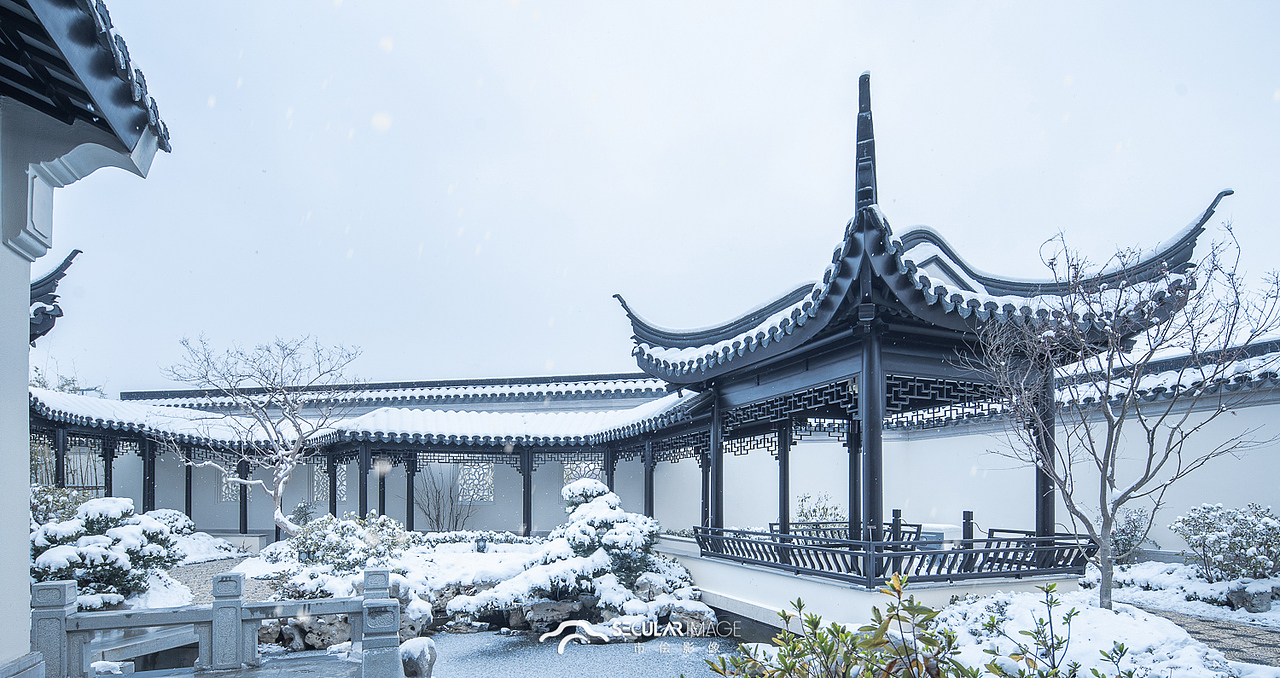 融创·西安揽月府 雪景（图ZMTQyNzMzMTI0） - 环境/建筑摄影 - 站酷设计师市侩原创素材 - 站酷ZCOOL