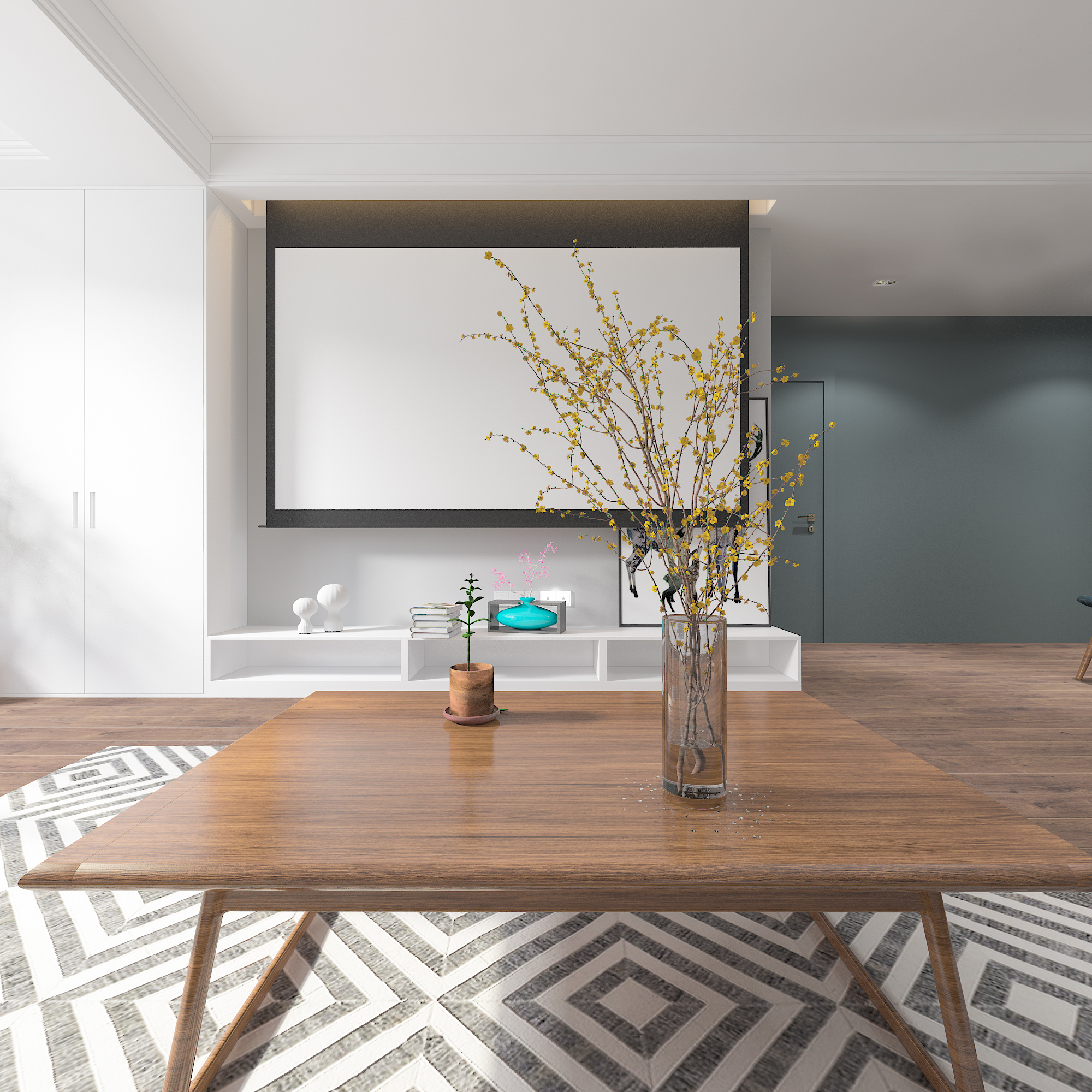 现代简约|空间|室内设计|小v工作室 - 原创作品 - 站酷 (zcool)