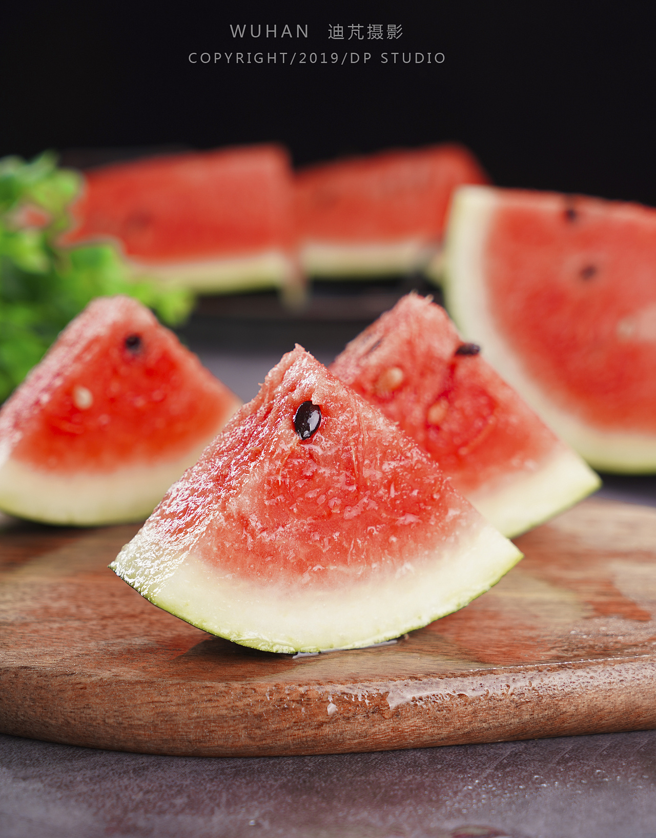 黑美人西瓜西瓜迪芃摄影