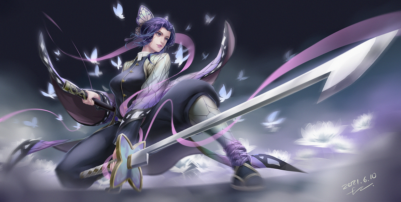 鬼灭之刃同人蝶柱