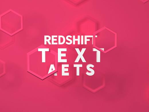 Redshift for C4D渲染测试：超乎想象！【AE三把刀】