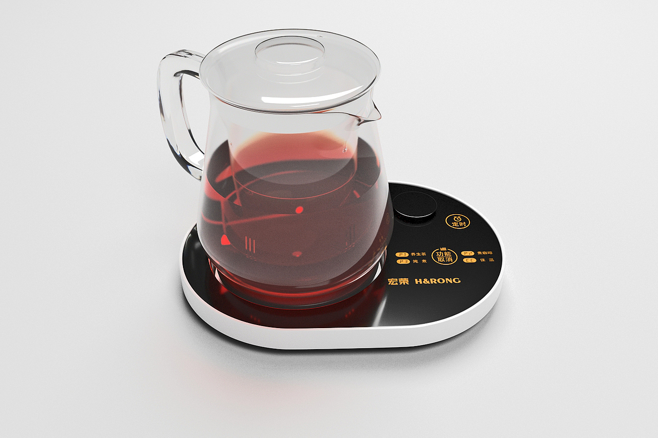 产品建模练习—养生电茶壶