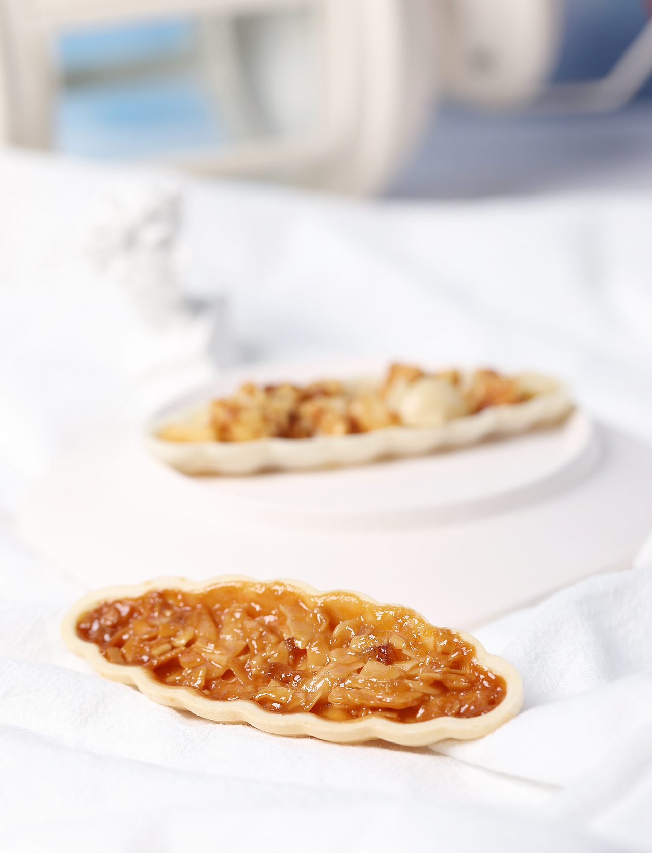 芝士仙贝糯米船 脆香酥 ins风拍摄