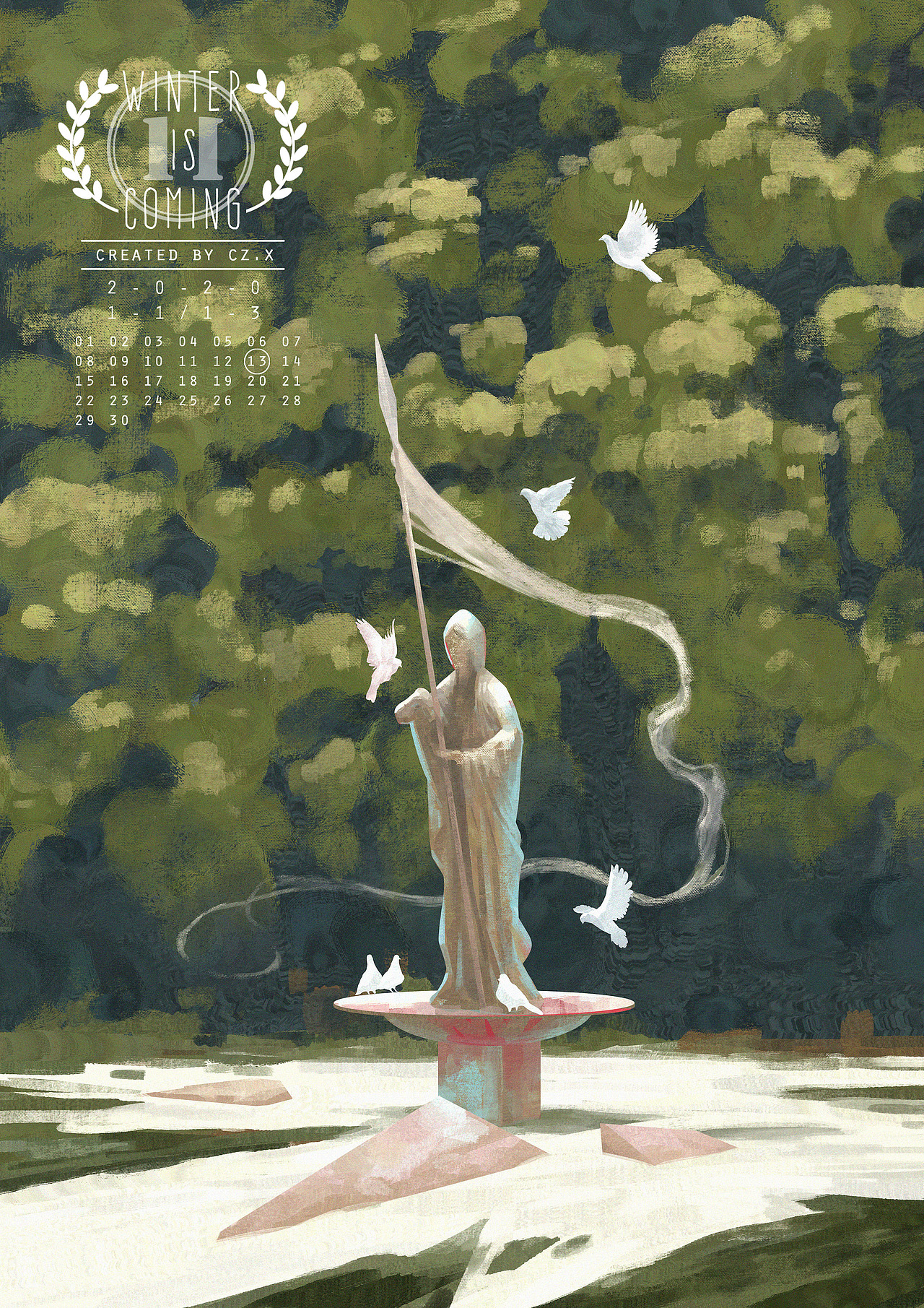 Oct.-Nov.2020（图ZMjMxOTQ4MDYw） - 艺术插画 - 站酷设计师CzXIE原创素材 - 站酷ZCOOL