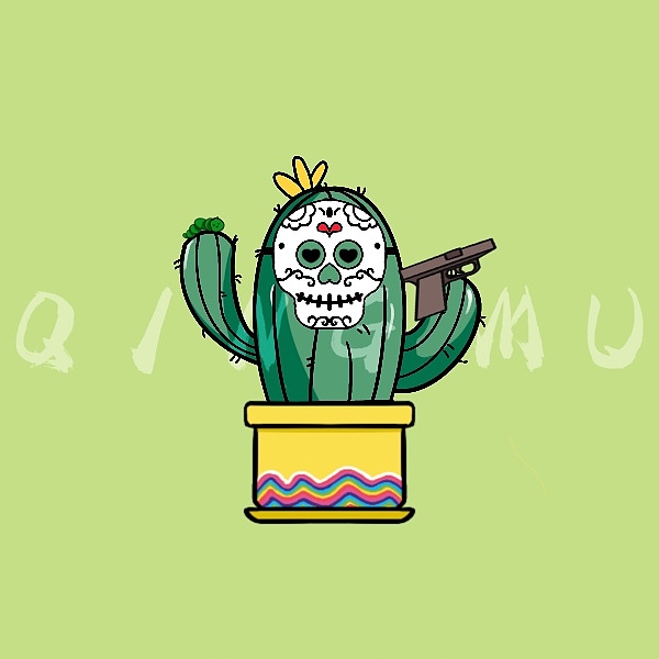 西班牙｜仙人掌的梦｜NFT数字藏品（图ZMzE5MjM4MDQw） - 商业插画 - 站酷设计师青木文化原创素材 - 站酷ZCOOL