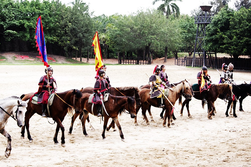 锦绣中华马战实景表演《金戈王朝》