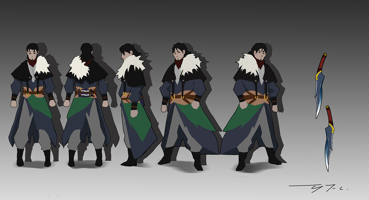 人设作业（图ZMTE2NzI1NTIw） - 创作习作 - 站酷设计师JIELING96原创素材 - 站酷ZCOOL