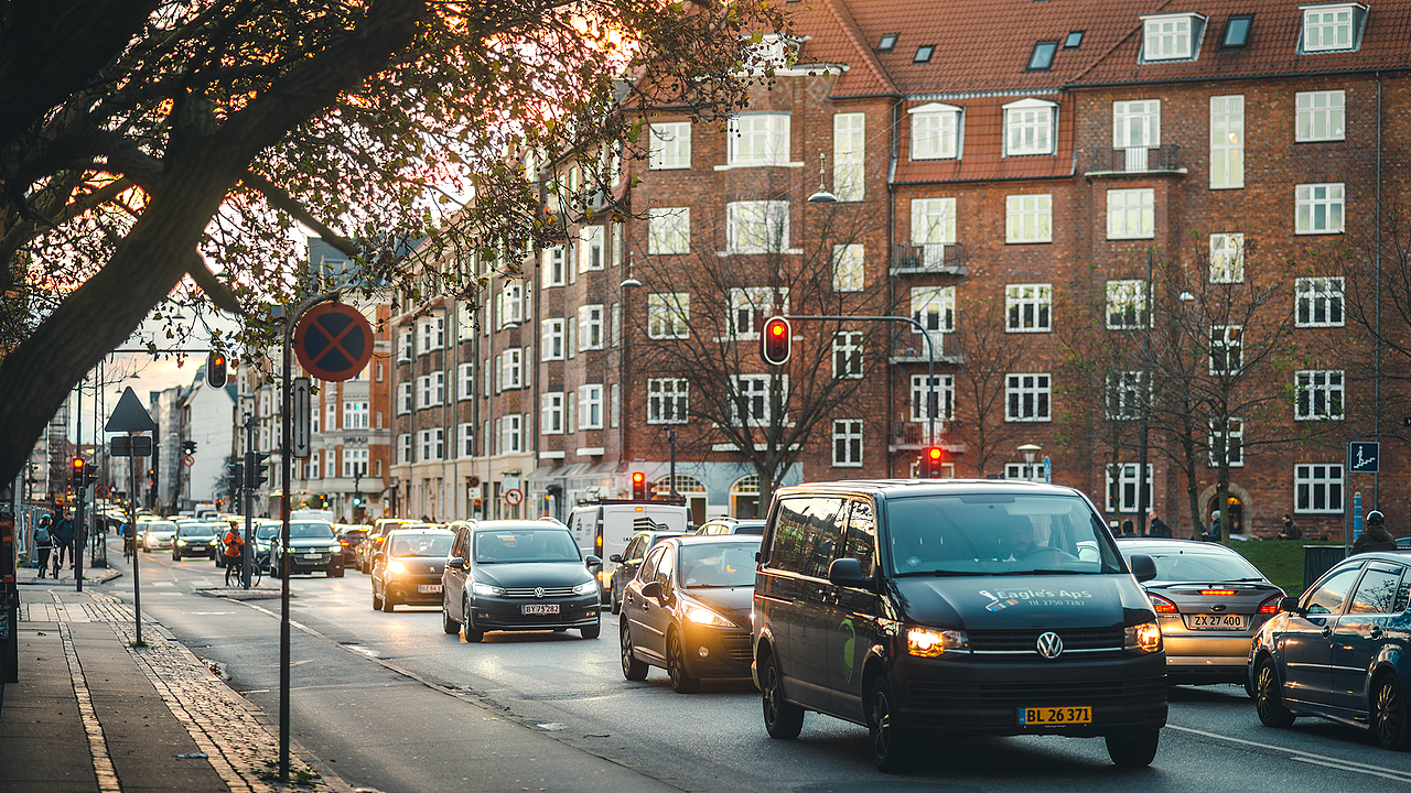 哥本哈根的街头