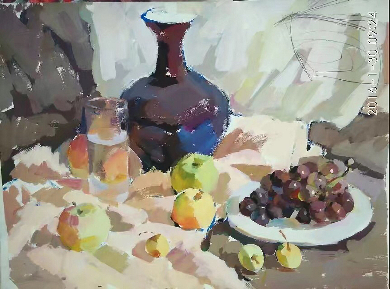 高中画（图ZMTk1NzA4MTg4） - 绘画 - 站酷设计师喜妈辣丫原创素材 - 站酷ZCOOL