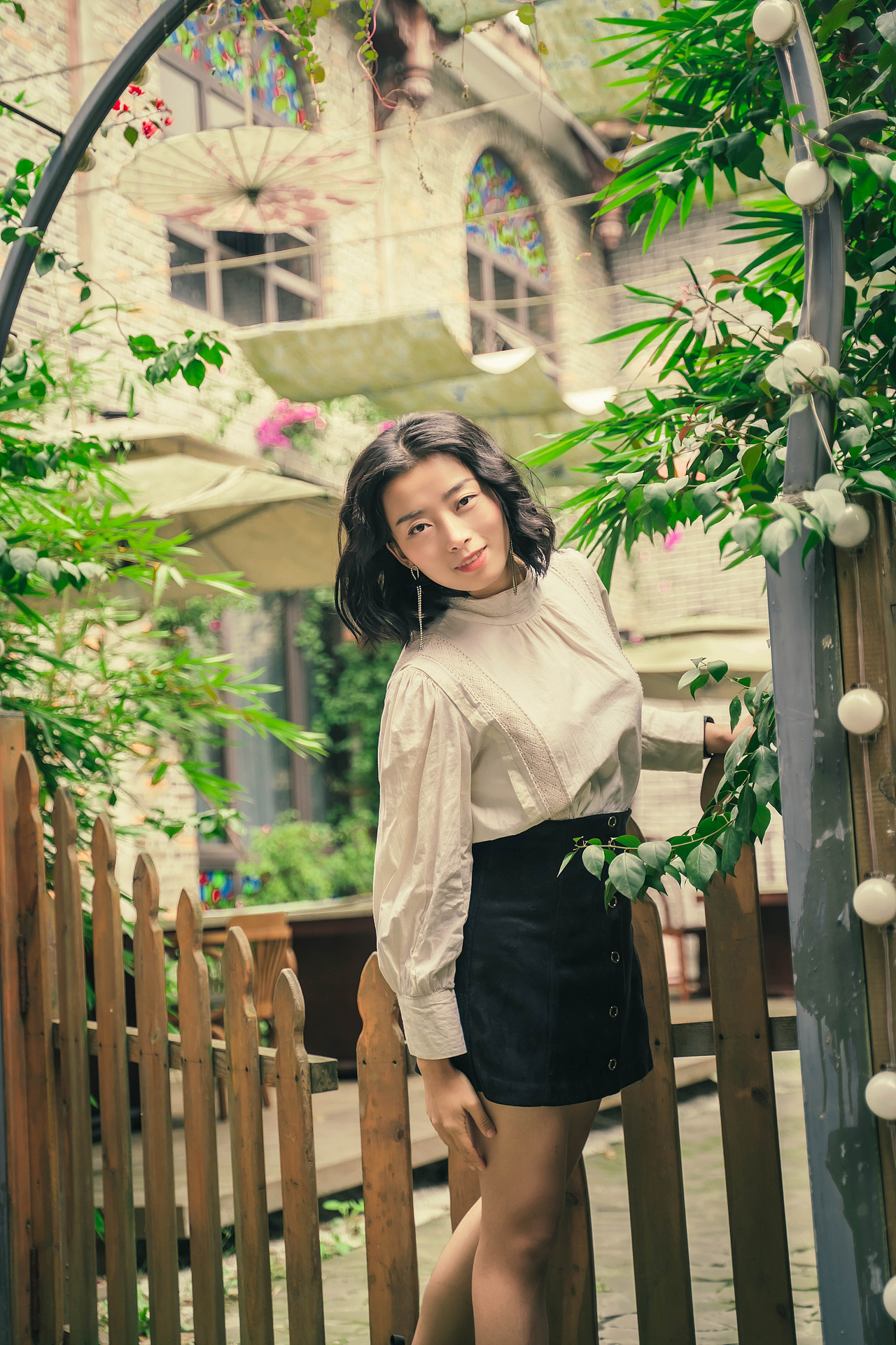 记安仁古镇阳光明媚的一天