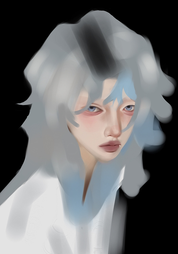 厚涂頭像（圖ZMzY3MDY1Mjg4） - 繪畫 - 站酷設(shè)計師正在緩原創(chuàng)素材 - 站酷ZCOOL