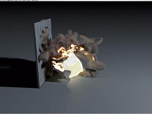 C4D教程——流体烟火特效(二)