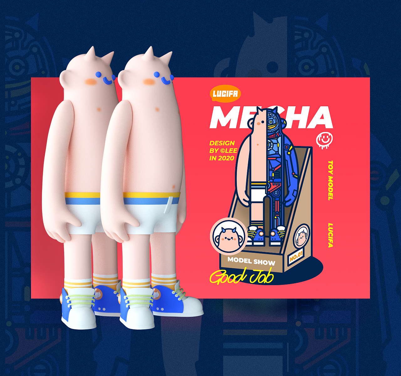 IP设计「LUCIFA」（图ZMjA1OTUyMjY4） - IP形象 - 站酷设计师lee海原创素材 - 站酷ZCOOL