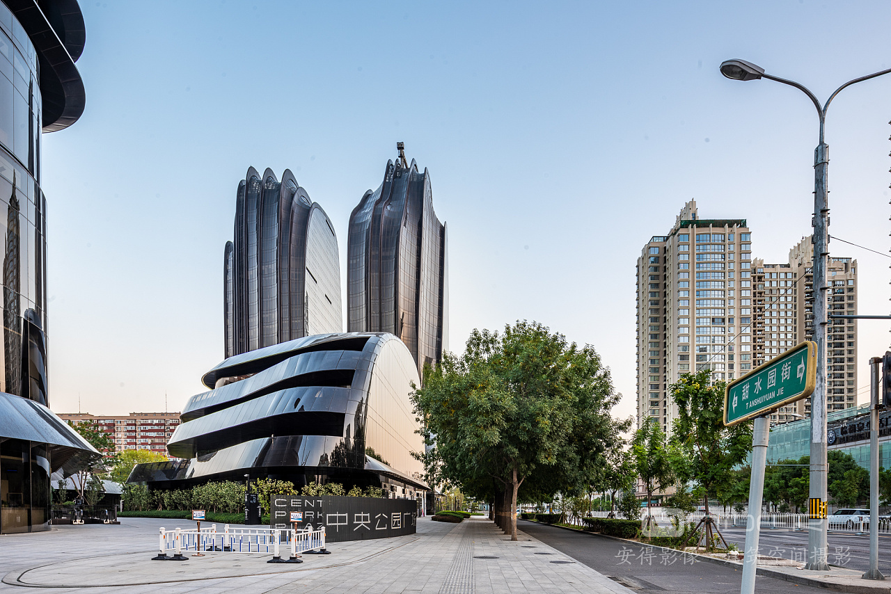 "墨色山水"朝阳公园广场|摄影|环境/建筑摄影|anderimagearch - 原创