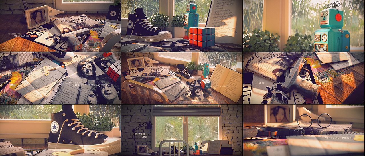 2020三维练习作品 总结（图ZMjM5OTI3MjQ0） - 场景 - 站酷设计师小文Shawn原创素材 - 站酷ZCOOL