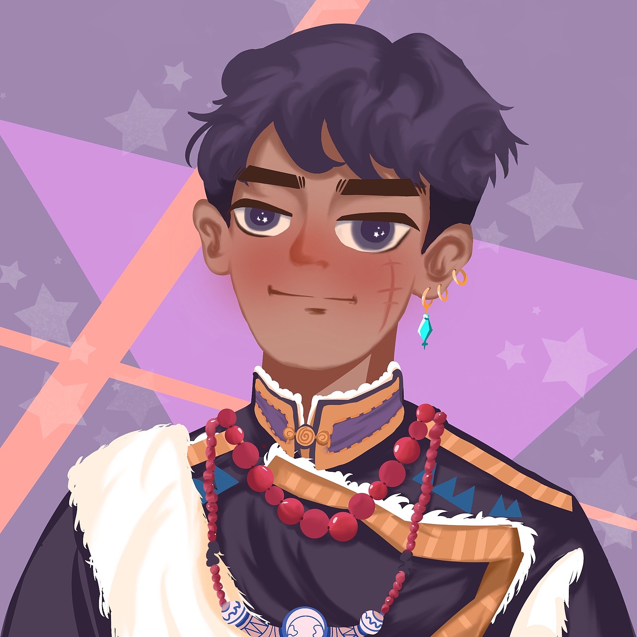 卡通头像#丁真 #黑帅黑帅的