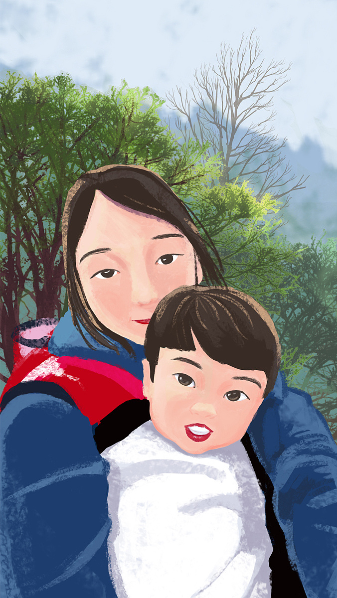 儿童肖像画