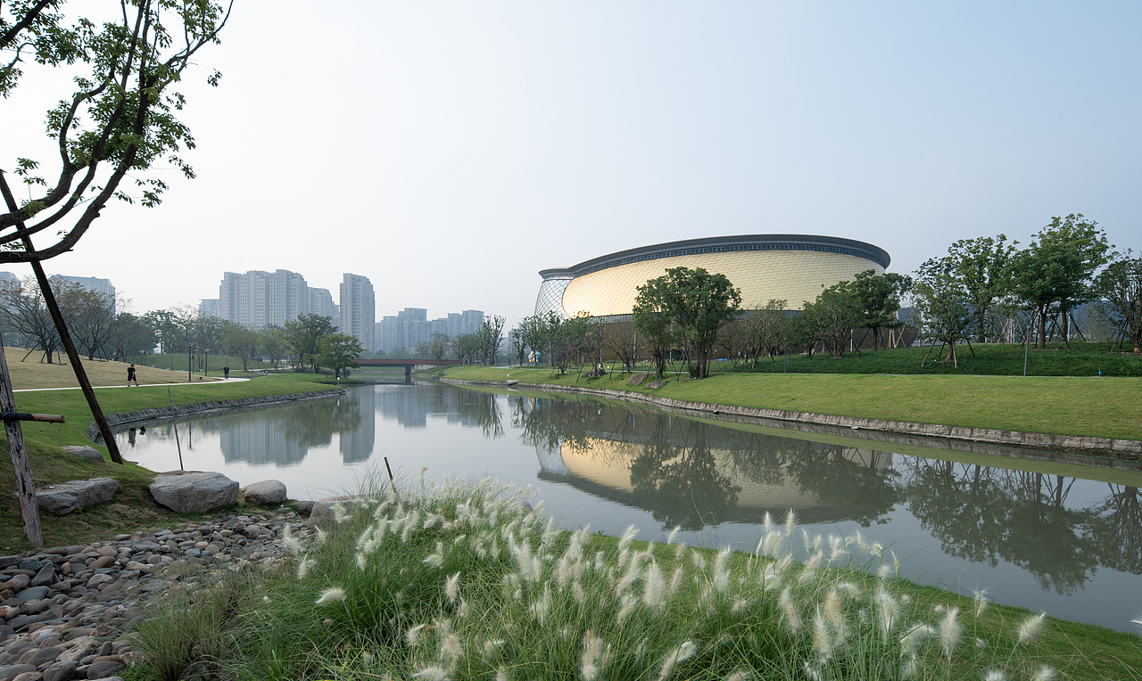 杭州运河亚运公园（一）（图ZMjcyOTczMjYw） - 环境/建筑摄影 - 站酷设计师建筑摄影师文沛原创素材 - 站酷ZCOOL