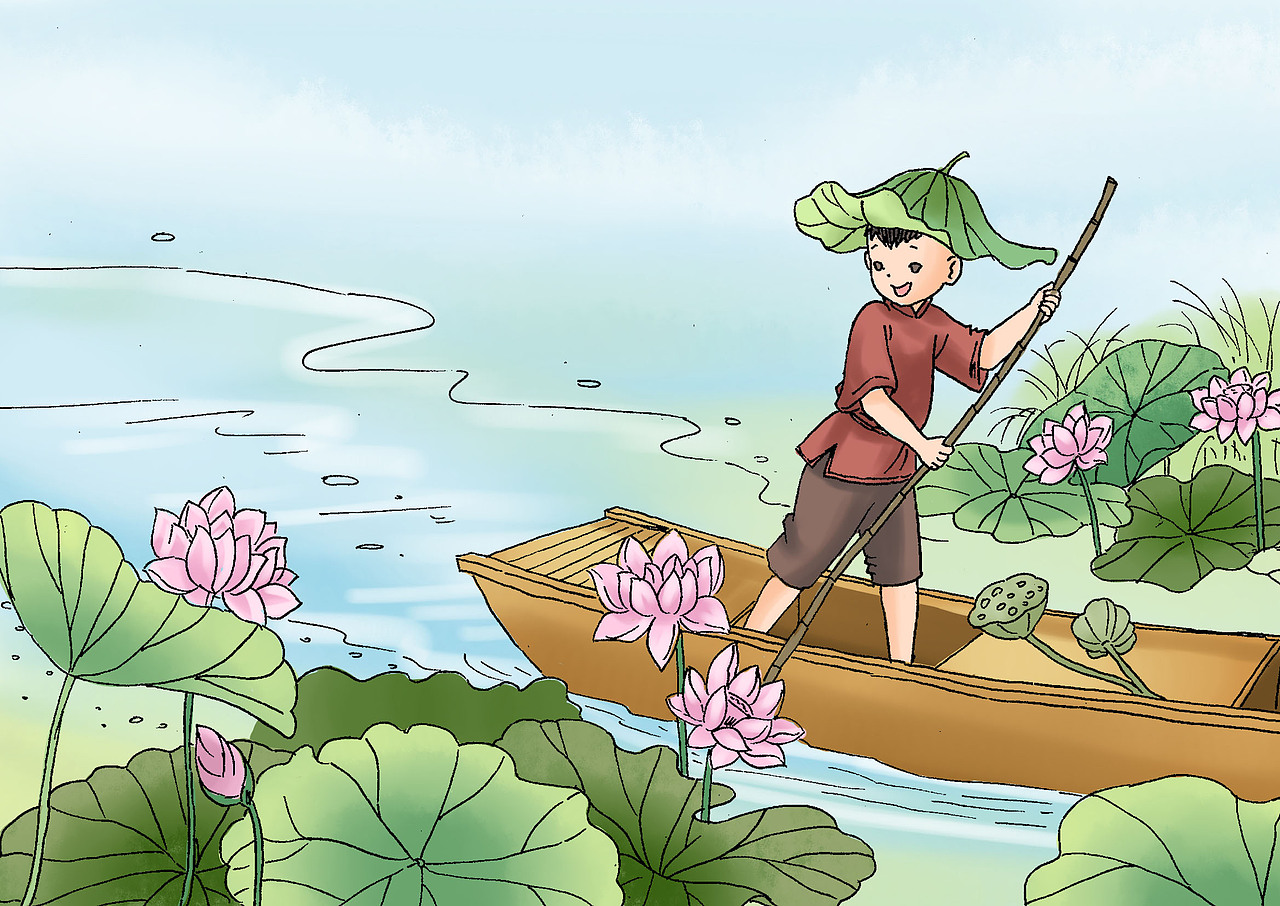 根据早春呈水部十八员外等36首古诗内容绘制的插画佛山/插画师/5年前