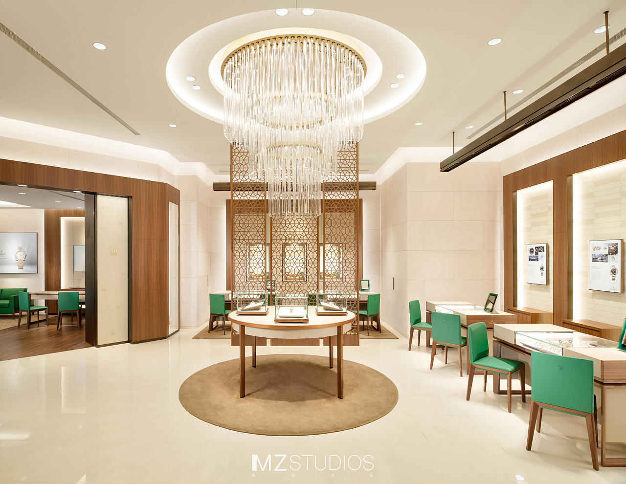 【品牌门店室内空间摄影】rolex·重庆纪念碑步行街门店