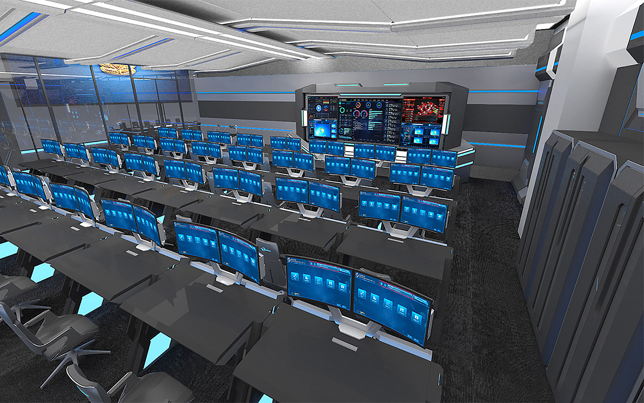 巧夺天工科技-指挥中心效果图（图ZMTc5MzExNDQ0） - 建筑/空间 - 站酷设计师巧夺天工科技原创素材 - 站酷ZCOOL