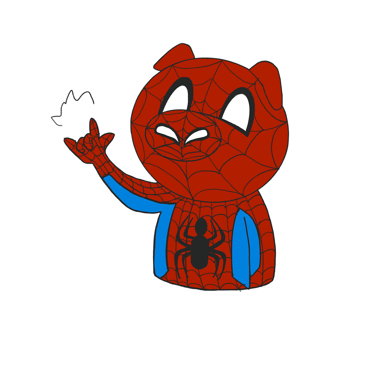 【procreate】蜘蛛侠宇宙Q版（图ZMjA2NjY4Njky） - 创作习作 - 站酷设计师Jennifer727原创素材 - 站酷ZCOOL