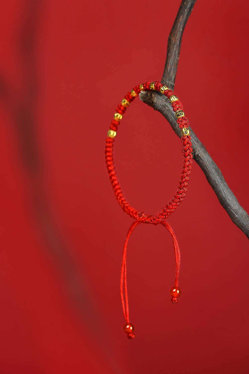 原创-黄金素金3D硬金 中国风复古中国红场景案例