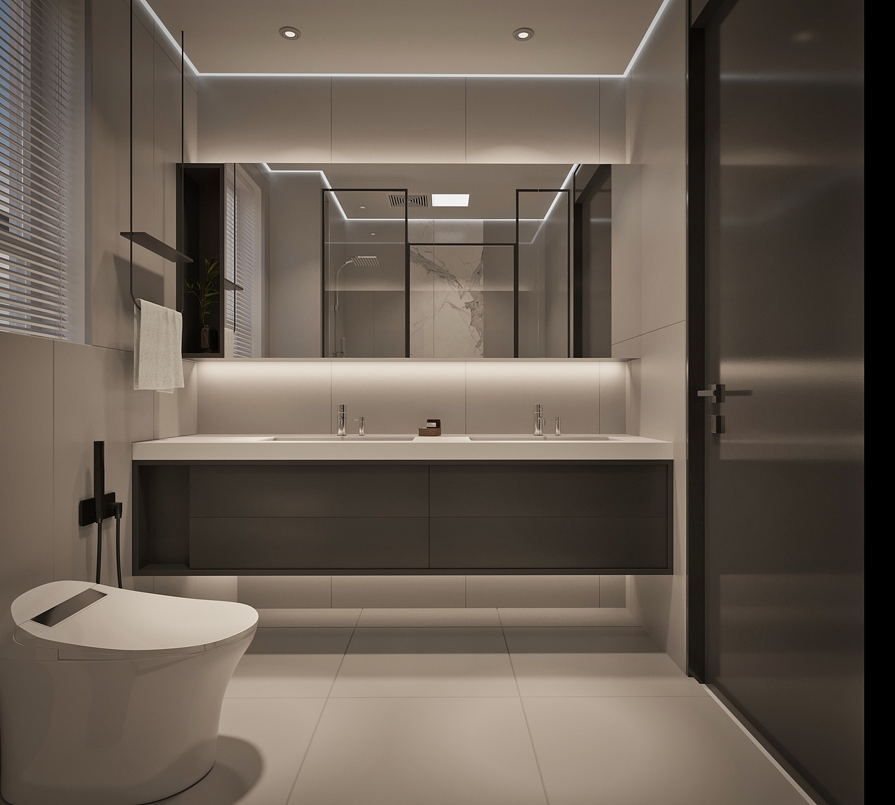 旭辉东樾城115㎡——理想中的现代极简