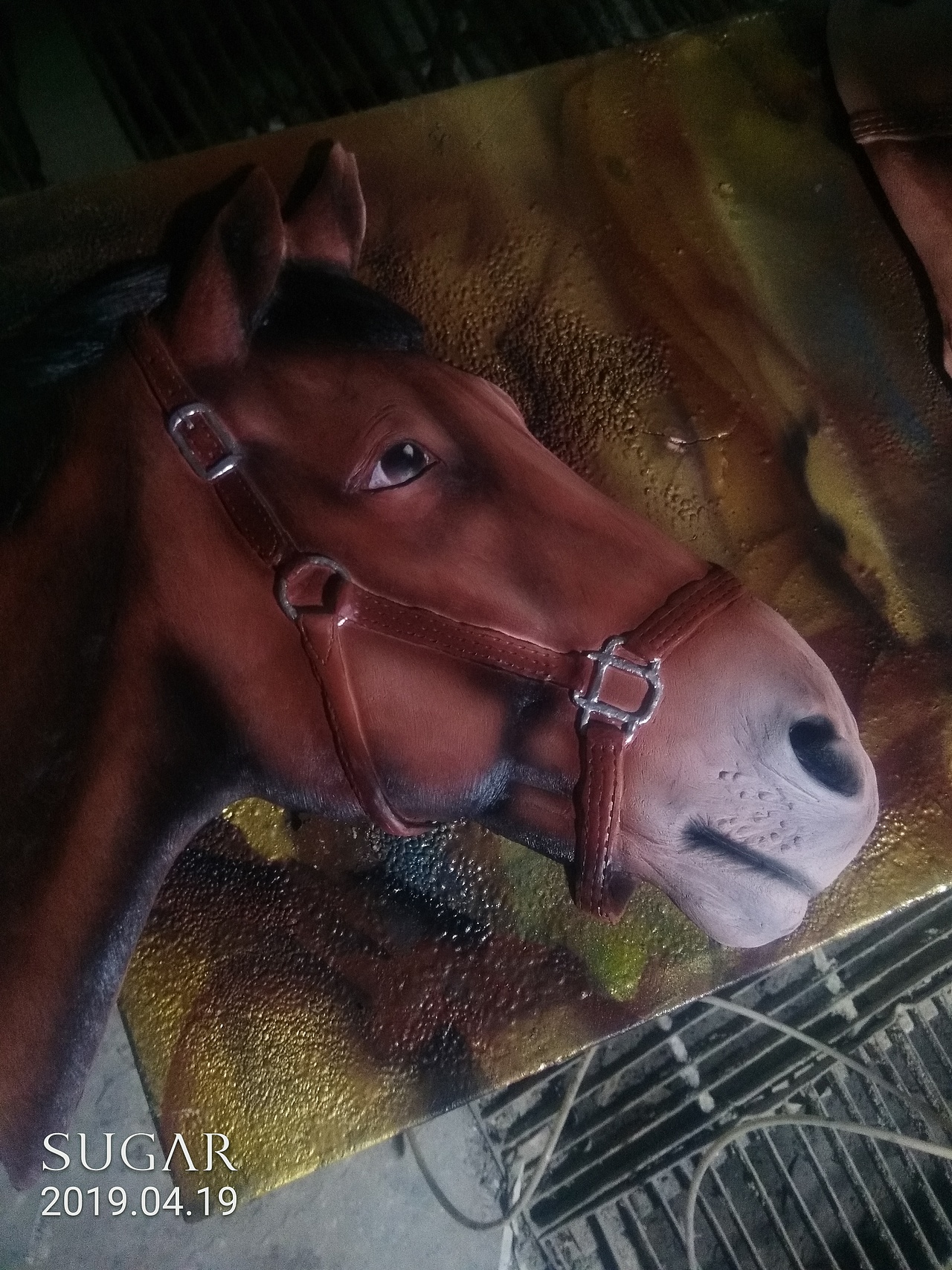 马的立体塑形及色彩表现