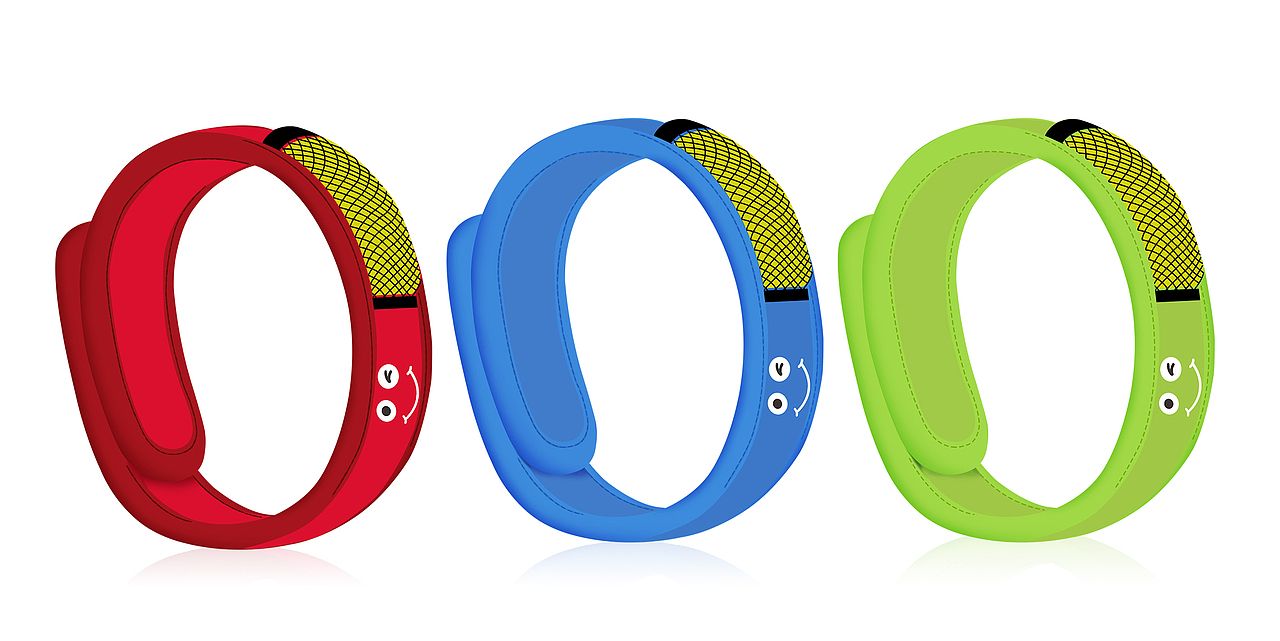 婴儿驱蚊腕带产品包装设计