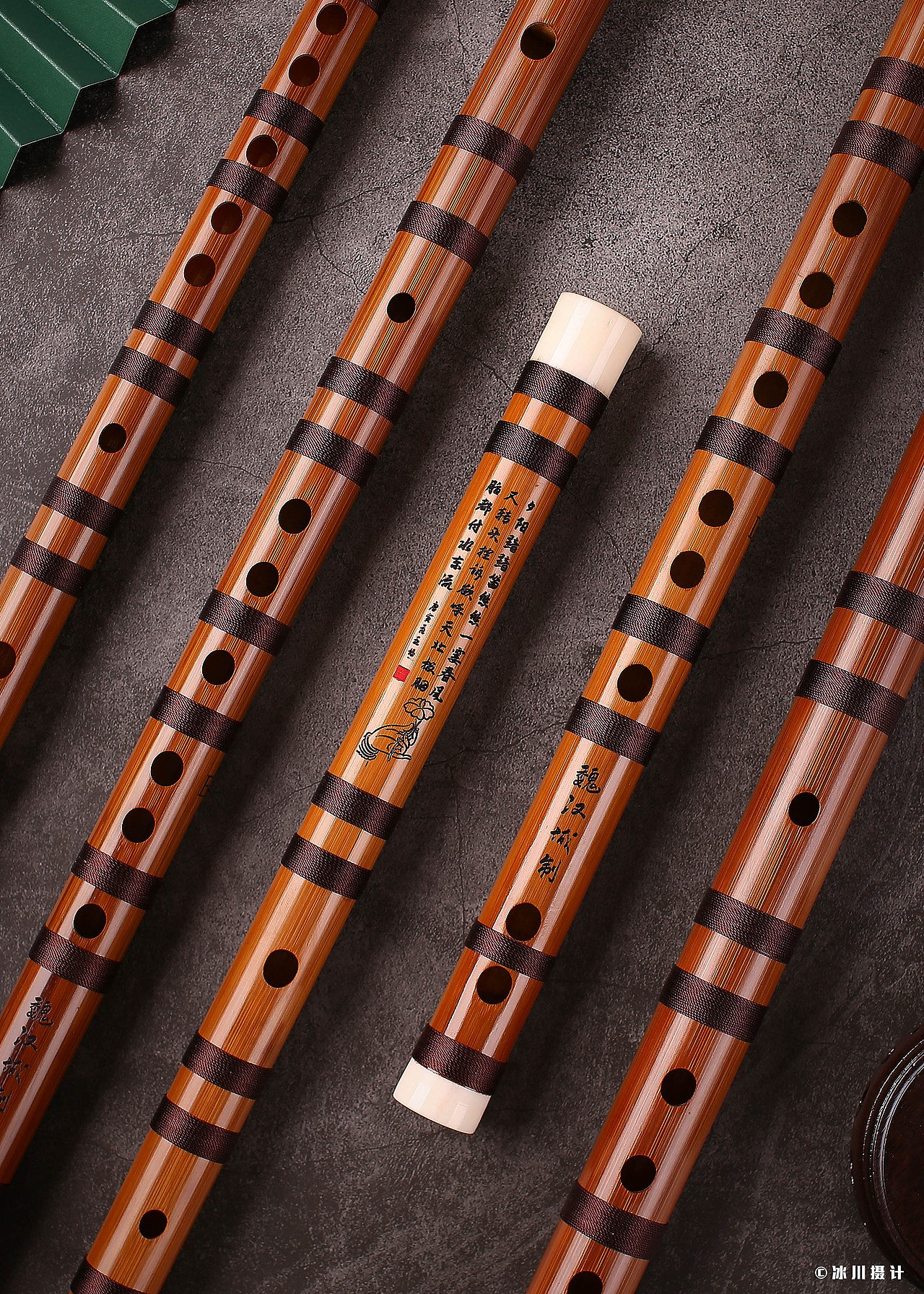 竹笛拍摄 丨08冰川摄计|摄影|产品摄影|冰川摄计_原创作品-站酷