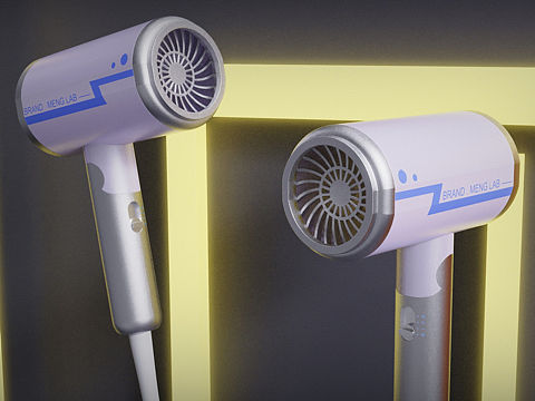 梦研社×工业风便携吹风机