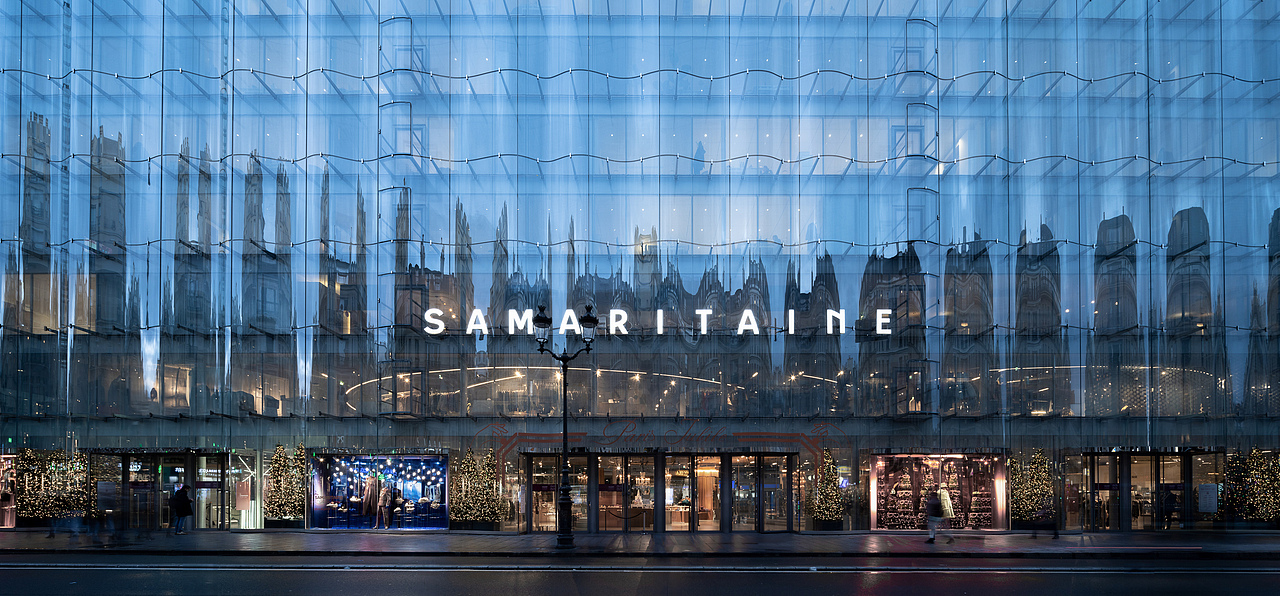 建筑摄影 | 巴黎莎玛丽丹百货 SANAA改造设计