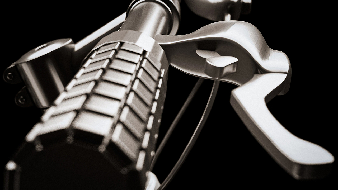 白无常视觉研修x山地自行车建模渲染案例