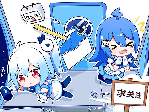 B站2233娘表情包 【联想联名】