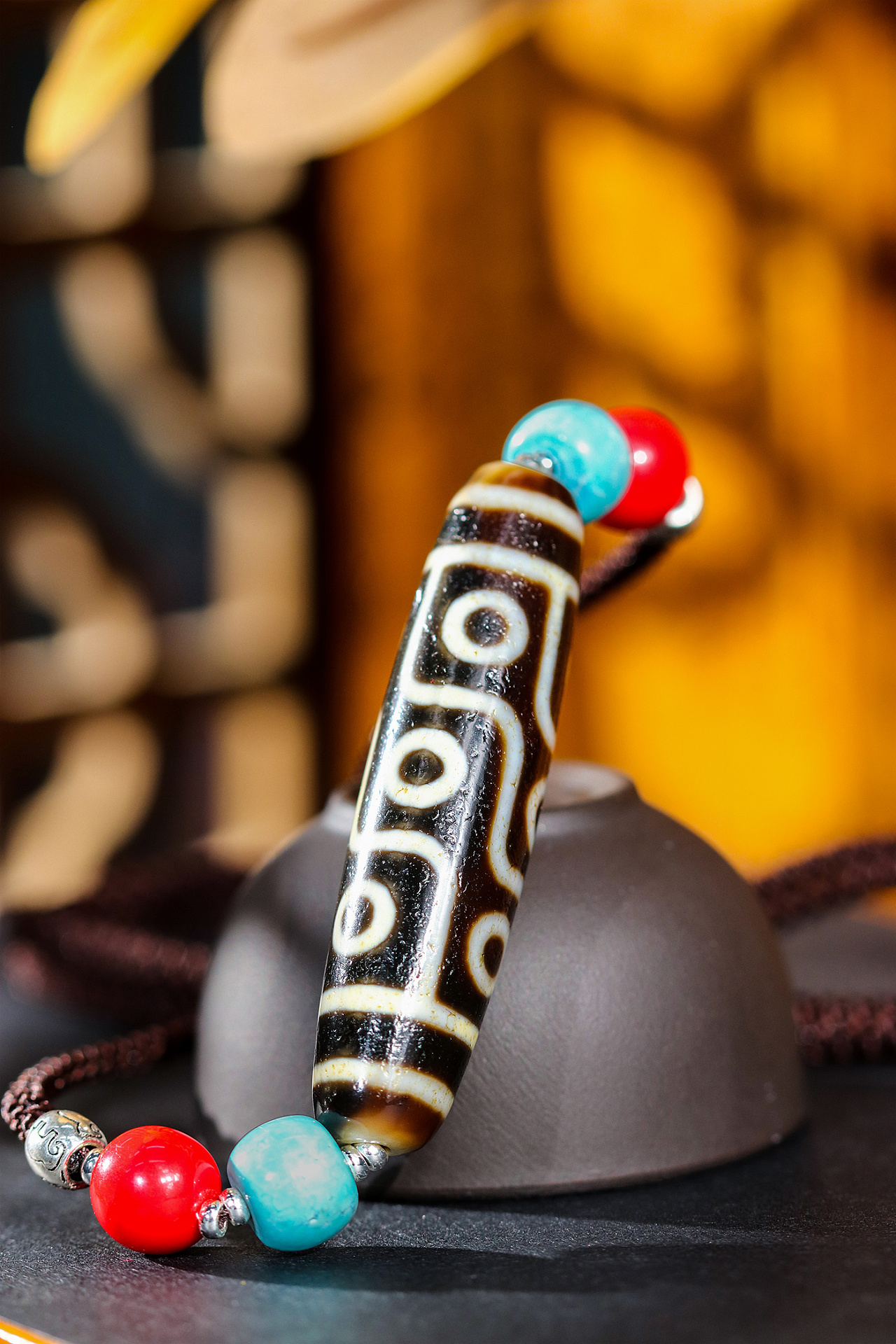 产品摄影珠宝摄影之藏密七宝天珠