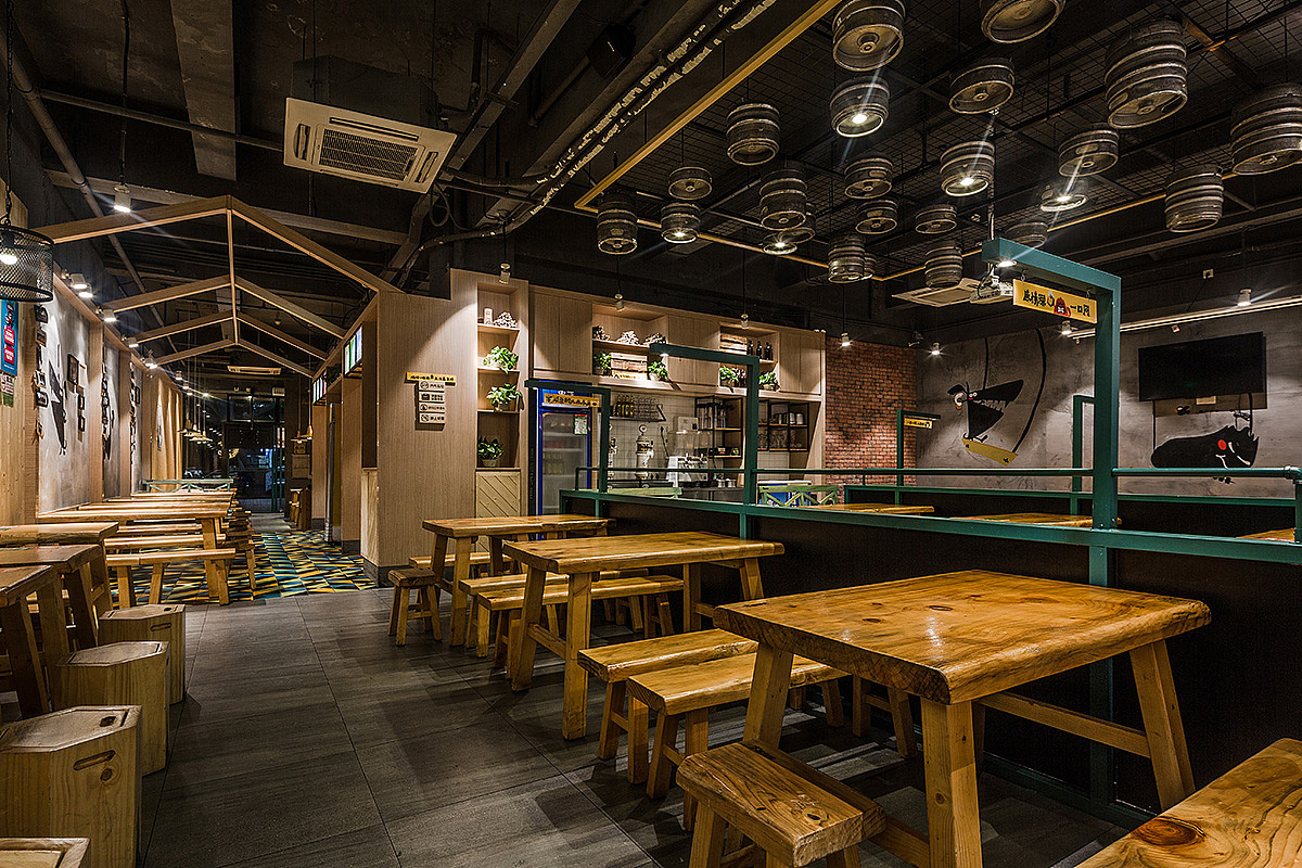 餐饮设计木屋烧烤深圳泥岗店