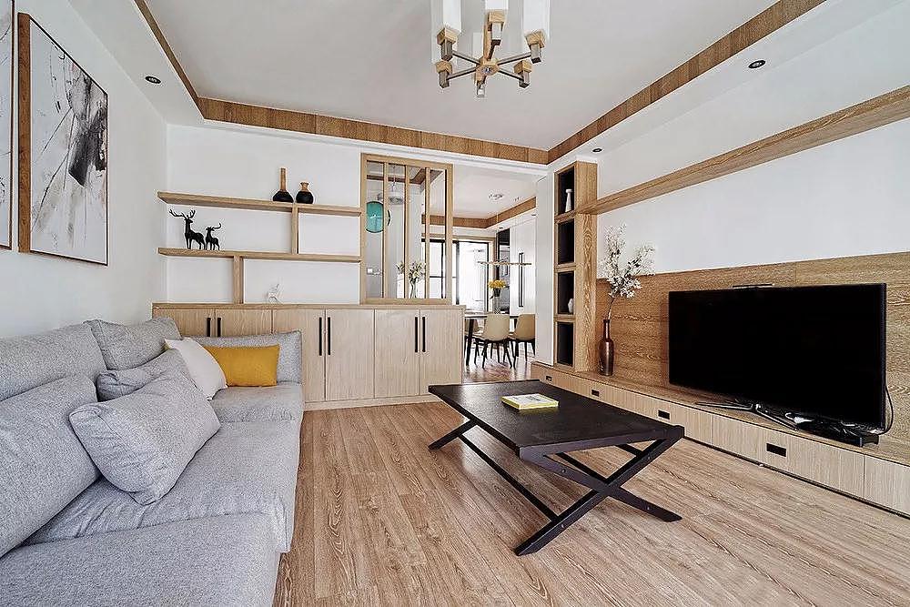 130㎡原木北欧风三居室,美观环保两不误!