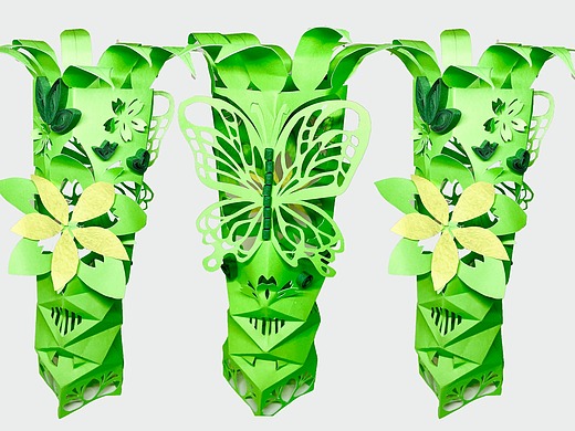 立体构成——柱式《热带》