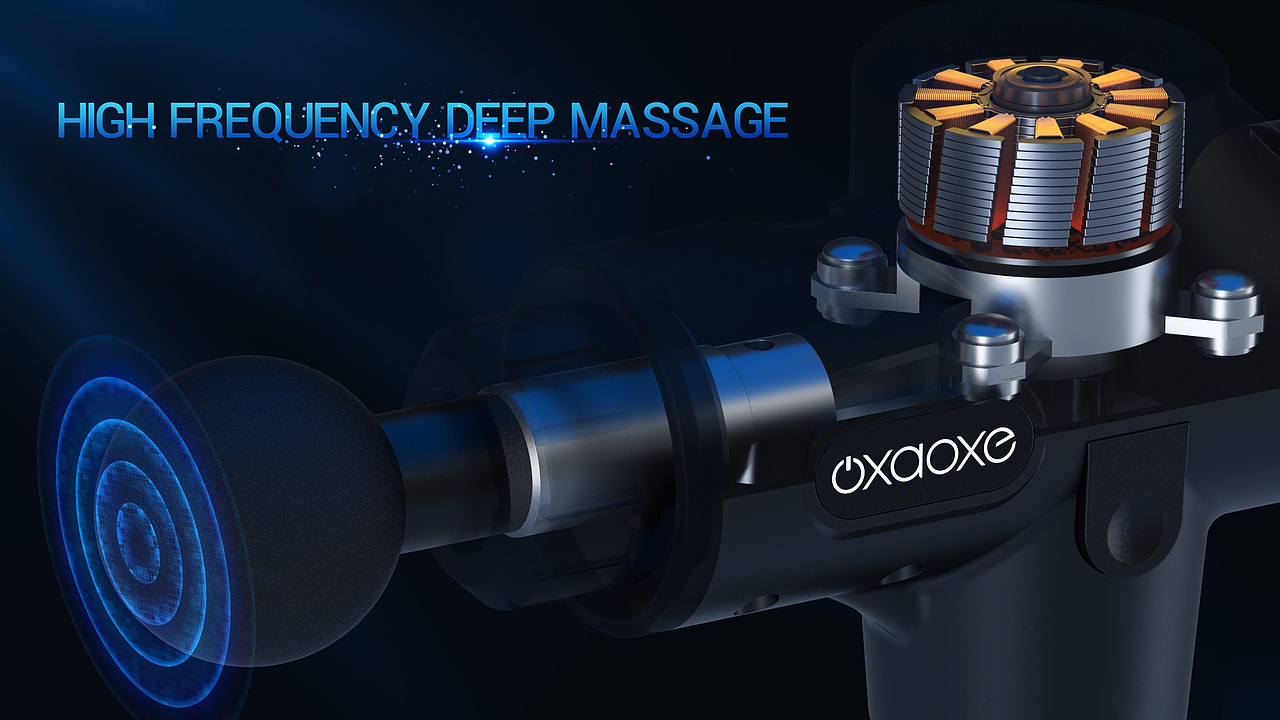 Keyshot动画-筋膜枪