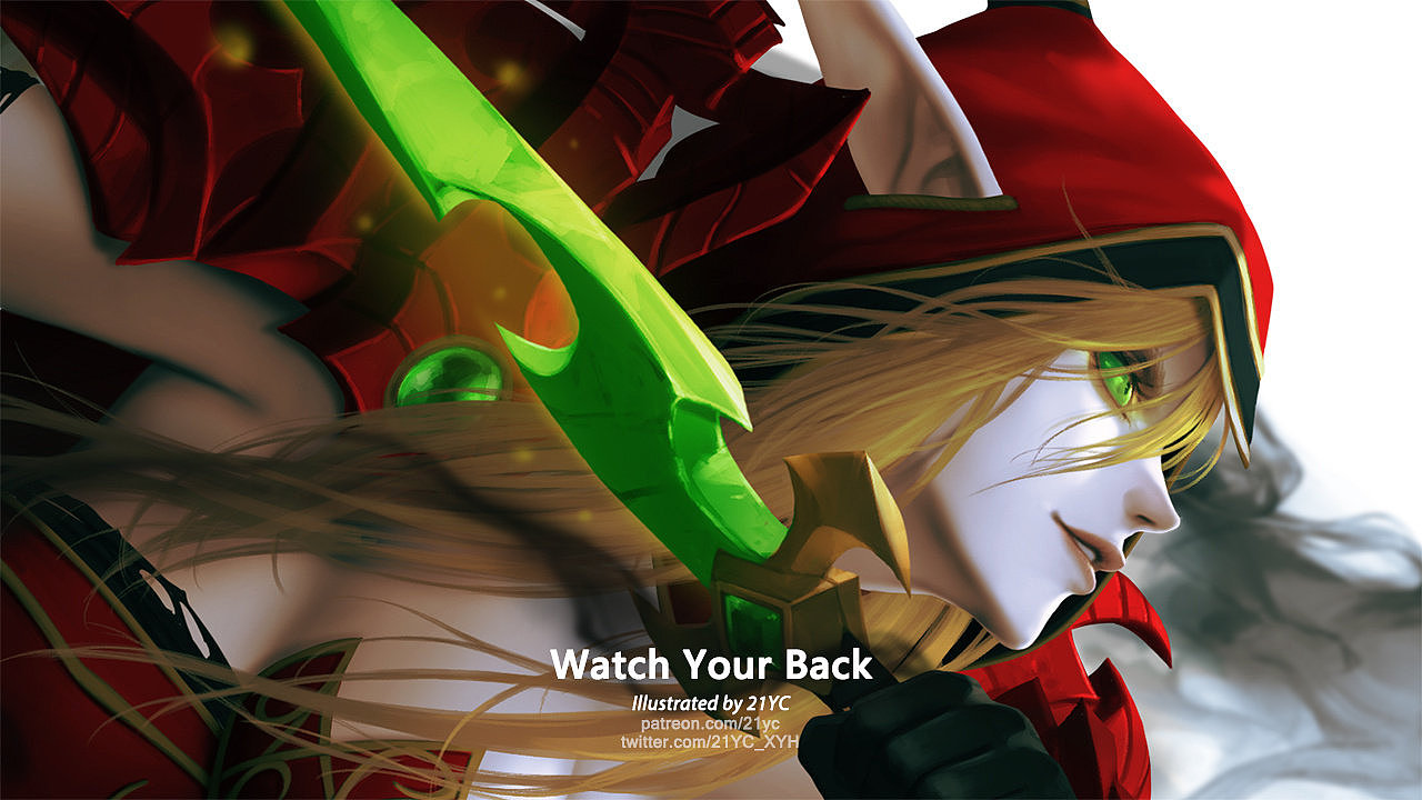 P站插画师21YC作品欣赏