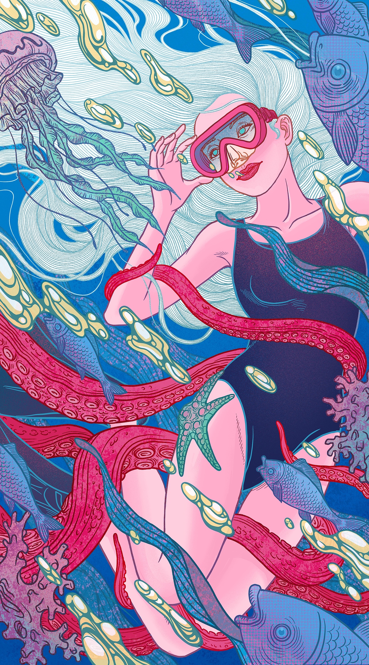 现代童话练习（图ZMjM3ODA3NDM2） - 创作习作 - 站酷设计师陈小鱼fishcys原创素材 - 站酷ZCOOL