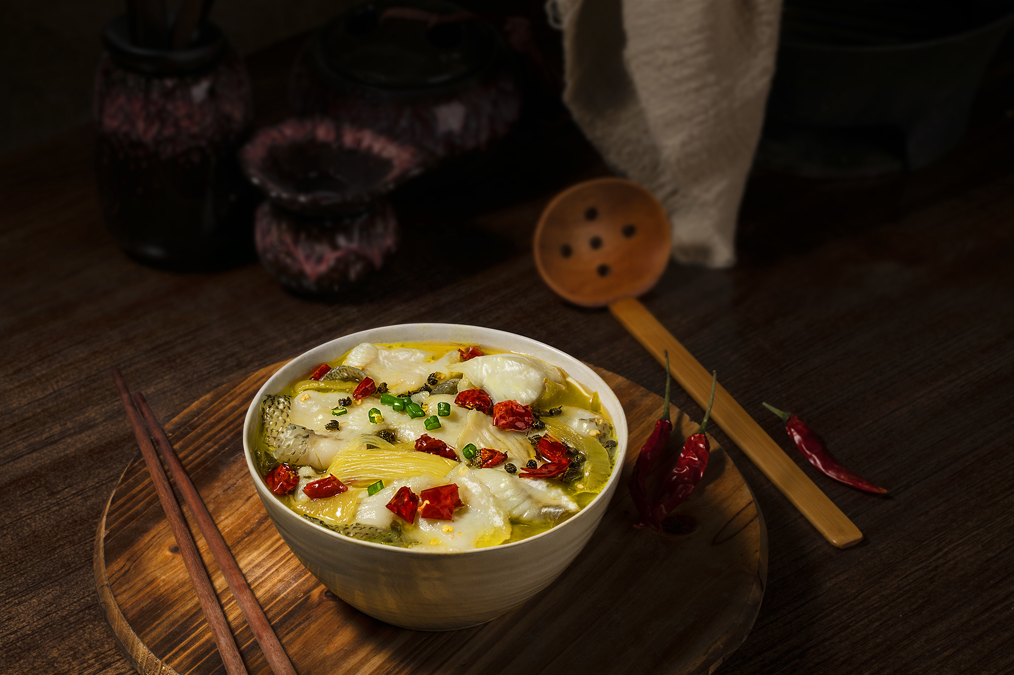 美食,菜谱拍摄--酸菜鱼|摄影|产品摄影|y莹莹莹莹 - 原创作品 - 站酷