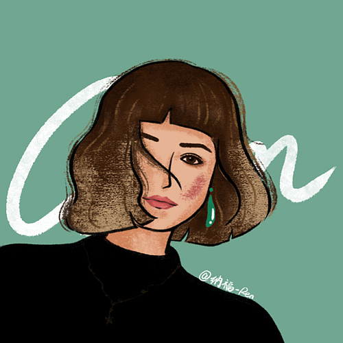 插画头像 | 十二女子