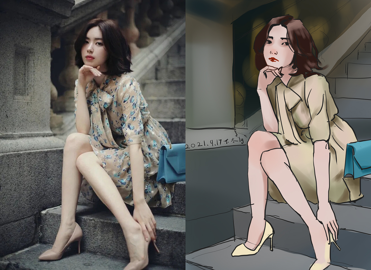 近两年板绘练习总结（野生插画师）