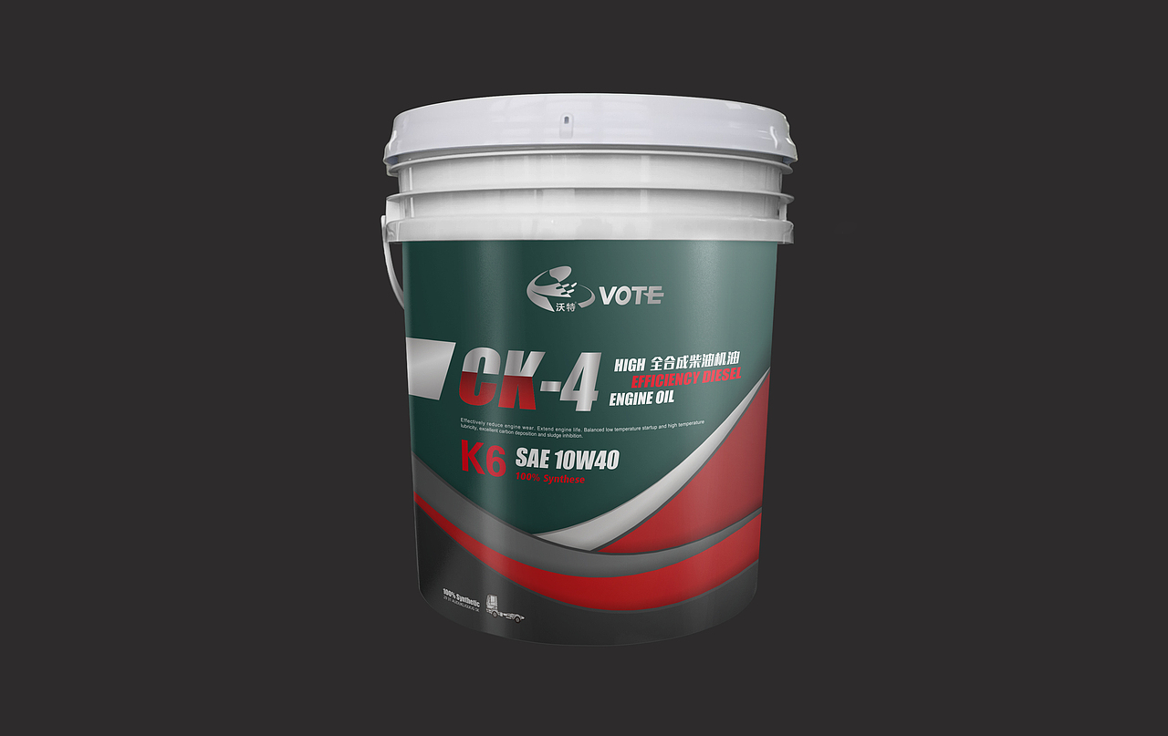 CK-4柴机油包装设计