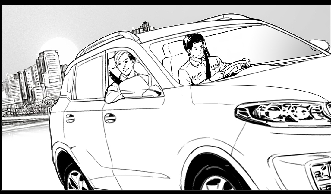 yoggi酸奶 广告分镜